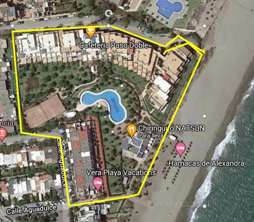 Natura Mediterranea Estudio Naturista Primera Linea Con Piscina Vera Exterior foto